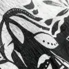 Текстура черно-белой ткани из черно-белой ткани характеризует гладкую шлифовальную ткань, которая не может позволить себе гладкую шлифовку шара на 50 метров, а заказные заготовки могут быть сделаны с уникальным стилем по требованию Application Scenario